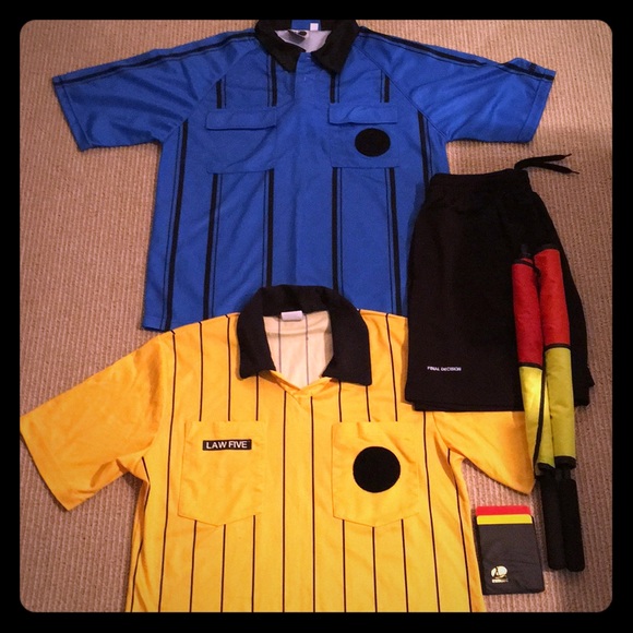soccer referee uniform starter kit